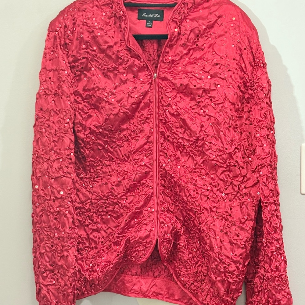 Scarlett Nite Radiant Red Blazer - Picture 8 of 10